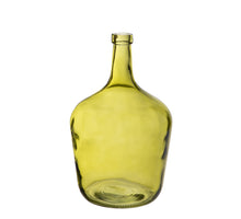Glasflasche ''Dame Jeanne'' 2L Tilleul (h)24x(d)16cm