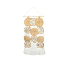 Wall Deco Espiral 46x1x105cm Natural/White