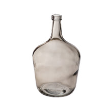 Glasflasche ''Dame Jeanne'' 2L Taupe (h)24x(t)16cm