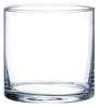 Zylindrisches Glas ''Chelsea'' klar H15 T15cm