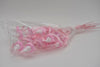 12 Babyflaschen rosa mit Band an Stock 50 cm