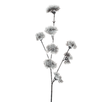 Mini dandelion spray flocked  81cm