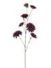 Dahlia spray Monica red 96cm