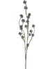 Mini pine cone spray dark purple 76cm