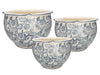 Set/3 Töpfe Penelope d41xh29 hellblau