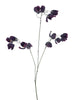 Prunus spray Flers  purple 96cm