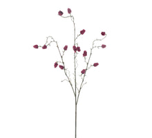 Hop flower spray Flers red 96cm