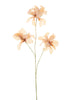 Shimmer iridescent bauhinia spray peach 96cm