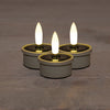 TEELICHT SOLAR 3D LONT SET AUS 3 SAND / BLISTER