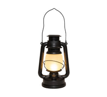 LATERNE SOLAR SCHWARZ 12X15CM - 1LED - HÄNGETAG