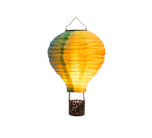 SOLAR-LUFTBALLON NYLON 20LED MIT FLAMMENEFFEKT 20X42CM MULTI