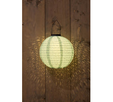 SOLARLATERNE 25CM WEISS/MARRAKESCH