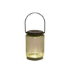 LANTAARN SOLAR 1LED GLAS  8.5X12CM  OLIJF ( 2V-25MA SOLAR)