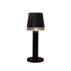 Tischleuchte Solar 1LED 8,5x8,5x21,5cm Schwarz