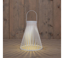 Hängeleuchte Solar 1 LED 20x20x24cm Weiß