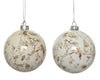 Weihnachtskugel Schaumstoff glänzend 2kl.ass - dia8cm - sortiert