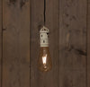 SOLAR-RETRO-LAMPE ALTWEISS 6X19,5CM