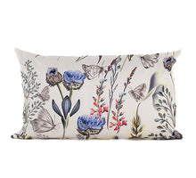 OUTDOOR-KISSEN LILA BLUME 30X50CM VAKUUMVERPACKT