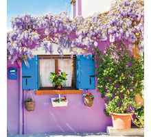 OUTDOOR LEINWAND 58X58CM BLAU MEISE