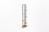 Stehendes Pflanzenregal aus Metall mit Ablagen 43x22x150cm KD
