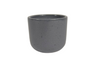 Blumentopf Boule Granit grau glänzend 7cm