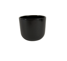 Pot Boule zwart glans 10cm