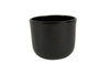 Topf Boule schwarz glänzend 12cm