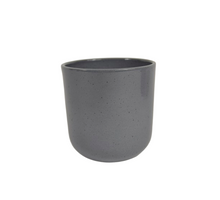 Orchideenübertopf Boule Granit grau glänzend 13cm