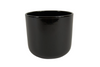 Topf Boule schwarz glänzend 14cm