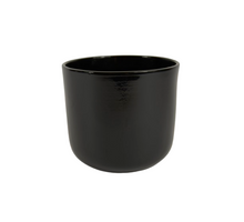 Pot Boule zwart glans 16cm
