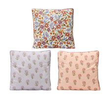 Kissen Polyester 3 Farben assorti multi 45x45x3cm