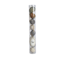 Tube a 8 Ei-Schaum-Mischung ''Marmor-Look'' H.5cm T.3cm