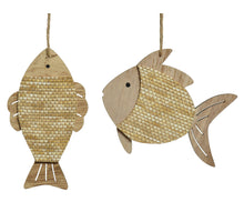 Fischsperrholz 2 Stück sortiert natur 7.5x0.5x11.5cm