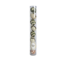 Tube a 8 Eierschaum-Mix ''natural easter'' H.5cm T.3cm