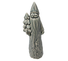 Weihnachtsmann aus Keramik grau 22cm