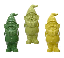 Gnoom keramiek 3 kleuren assortie D10 H25cm