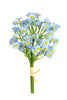 Gänseblümchenbündel H27cm blau