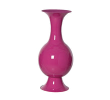 Vase aus Eisen, fuchsia, Durchmesser 25 cm x Höhe 56 cm