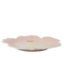 Essteller Dolomit rosa/farbig L.28cm x B.28cm x H.3cm