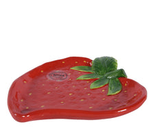 Brett aus Dolomit, rot, L.17cm x B.14,5cm x H.3cm