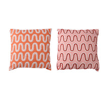 Kissen Polyester 2-farbig, ca. L.45cm x B.45cm x H.8cm