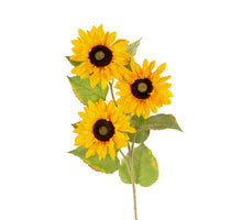 Zonnebloem x3 l98cm geel