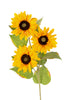 Sonnenblume x3 L98cm gelb