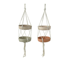 Vogelhaus aus Bambusfaser, 2-farbig, ca. Ø 15 cm, H 60 cm
