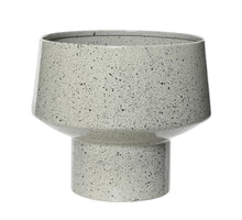 Planter ijzer grijs dia18cm x H.16cm