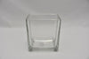Batterieglas 'Abbey' 10x10x10cm klar