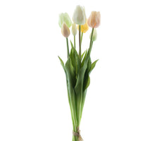 Real Touch Classic Tulpenbündel Sally x7 nw gelb/grün com
