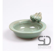 VOGEL VOEDER- EN DRINKSCHAAL PIEN S GROEN 22X20X10 CM