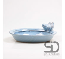 VOGEL VOEDER- EN DRINKSCHAAL PIEN L BLAUW 32X30X10.5 CM