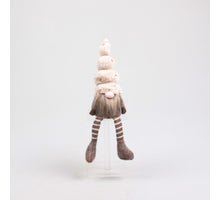 WEIHNACHTSZWERG TOBY M/BAUMELBEINEN 7X7X33 CM